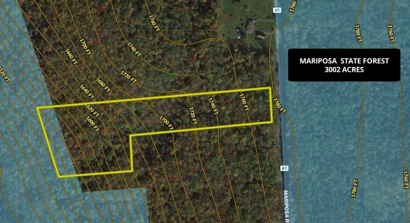 Madison 10.89 Rouse Topographic Aerial