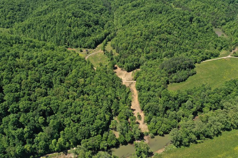 014 aerial drone shot looking down from the north