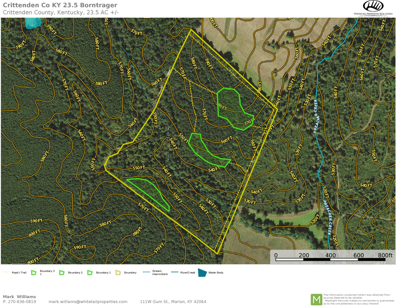 Crittenden co. KY 23.5 topo