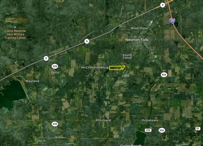 Trumbull Co OH 67.53 Grisak - Zoomed Out Aerial