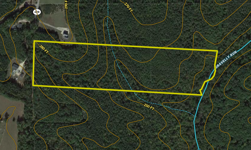 Aerial Topo and Water Features