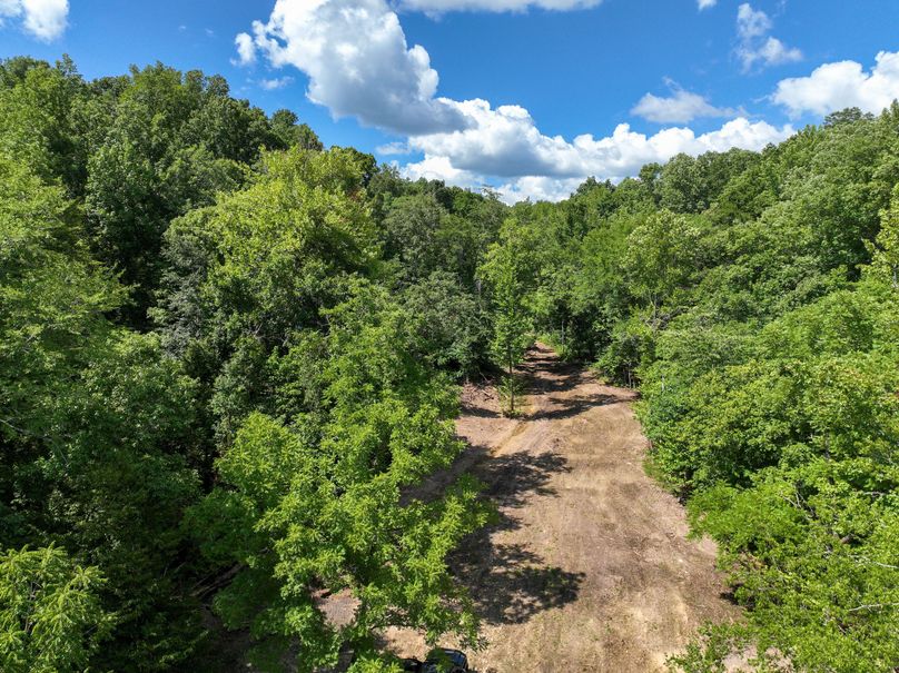 Perry 166 002 Prepped level building site