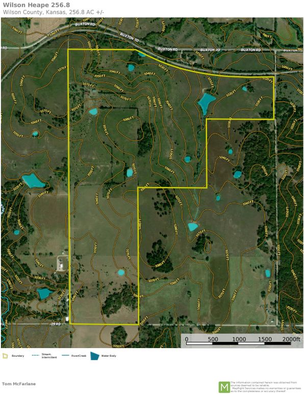 Wilson Heape 256.8 Topo