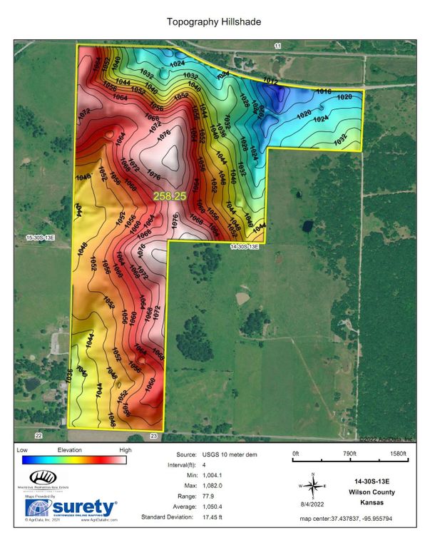Wilson Heape 256.8 Hillshade