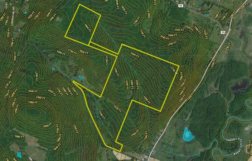 Otsego NY 248.65 Slater Lot 4 Topo