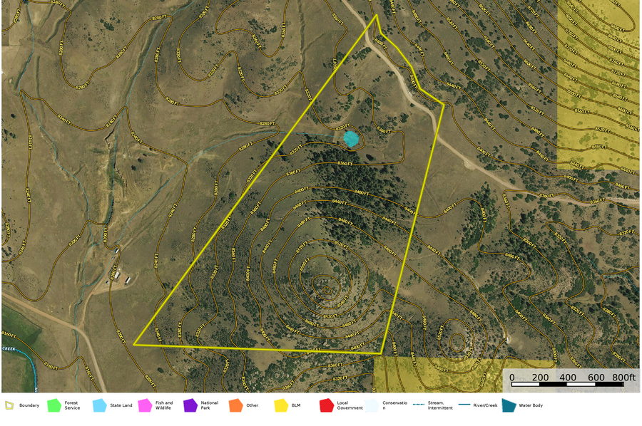 Fremont, CO 59.95 Lamb Topo