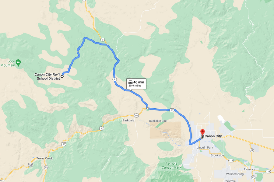 Fremont 60 Lamb Directions to Canon City