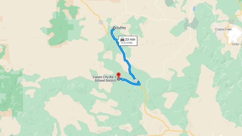 Fremont, CO 35.2 Mendez Directions to Guffey