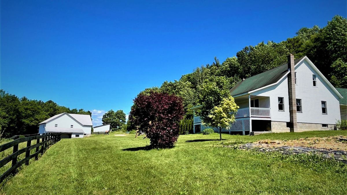 Hilltop Farm With Views Of The Valley In Belfast NY Whitetail Properties