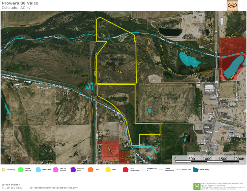 Prowers, CO 88.51 Valco Topo