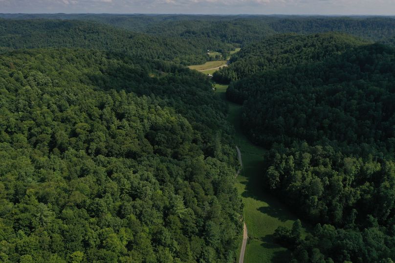 012 aerial shot from the north end of the property looking south