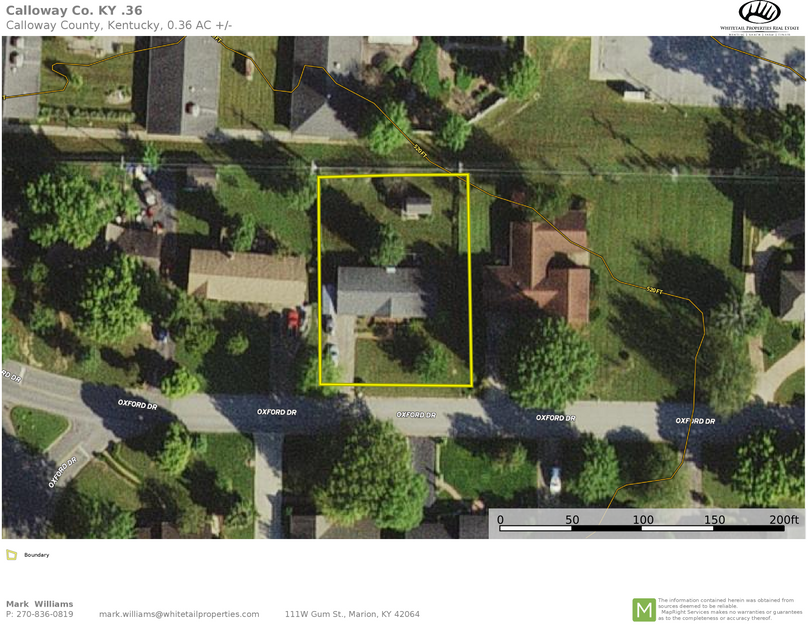 Calloway co. KY .36 topo