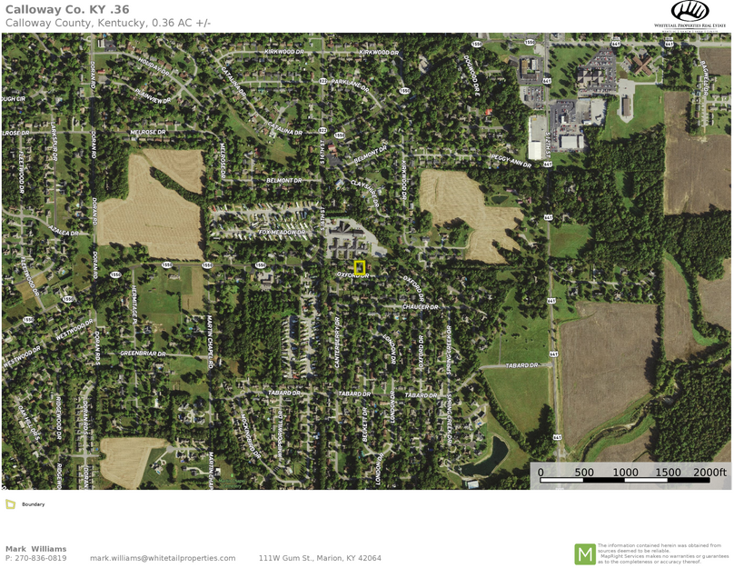 Calloway co. KY .36 airplane