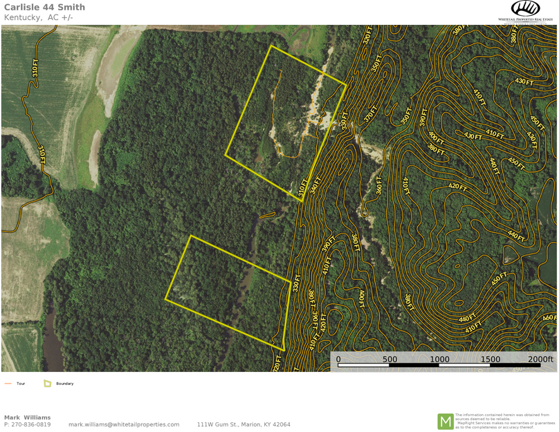 Carlisle co. KY 44.15 topo
