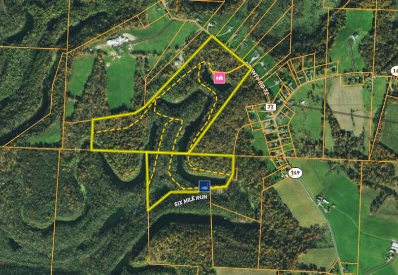 Belmont Co OH 87 Egnot - Aerial