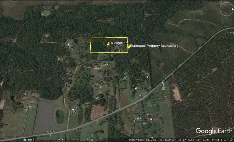 Aerial #5 Approx. 20 Acres Escambia County, FL