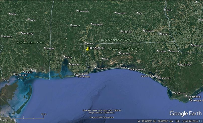 Aerial #8 Approx. 20 Acres Escambia County, FL
