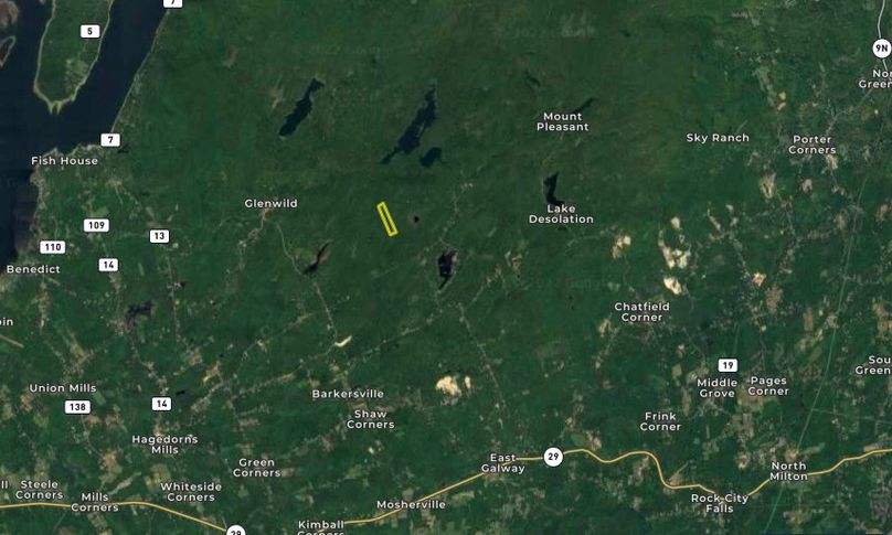 Saratoga County NY 30 Warren Wide Map