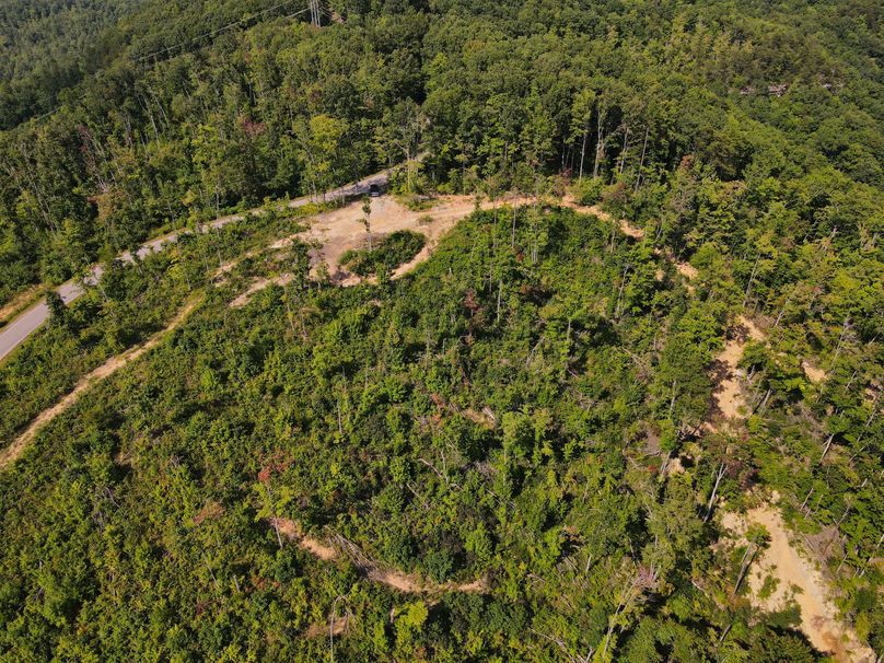 020 elevated view over the first pad