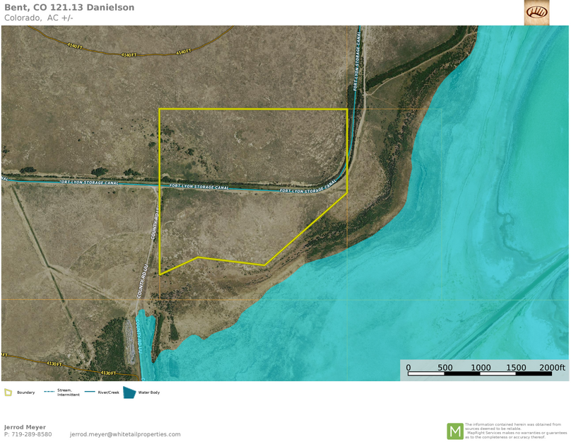 Bent, CO 121.13 Danielson Topo