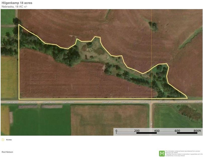Hilgenkamp 18 acres Wash Co Map 1
