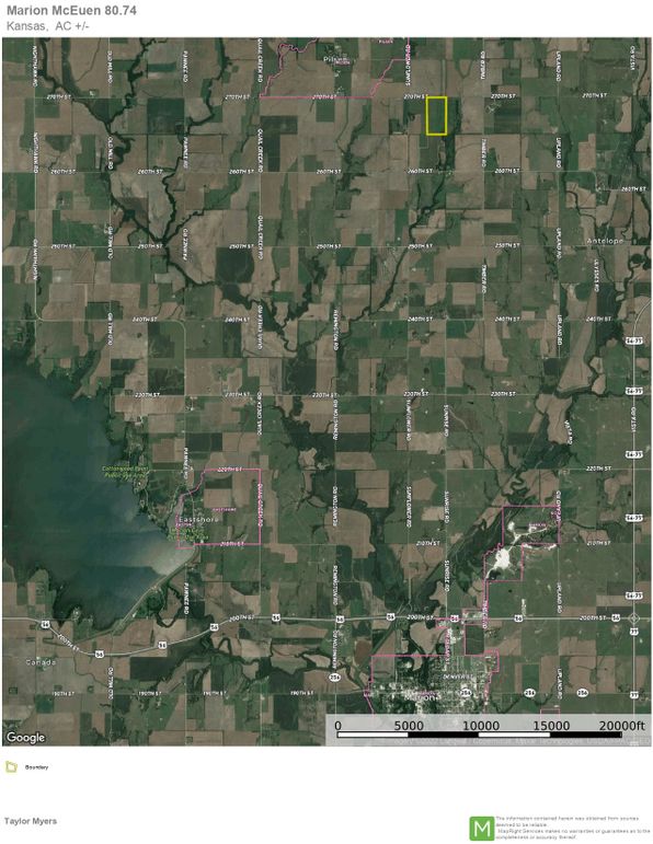 Marion McEuen 80.74 Aerial Out