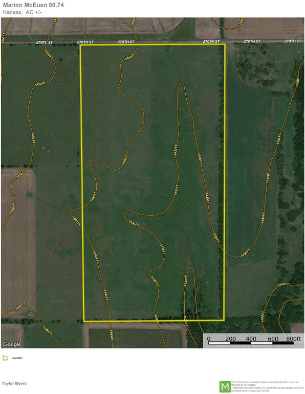 Marion McEuen 80.74 Topo