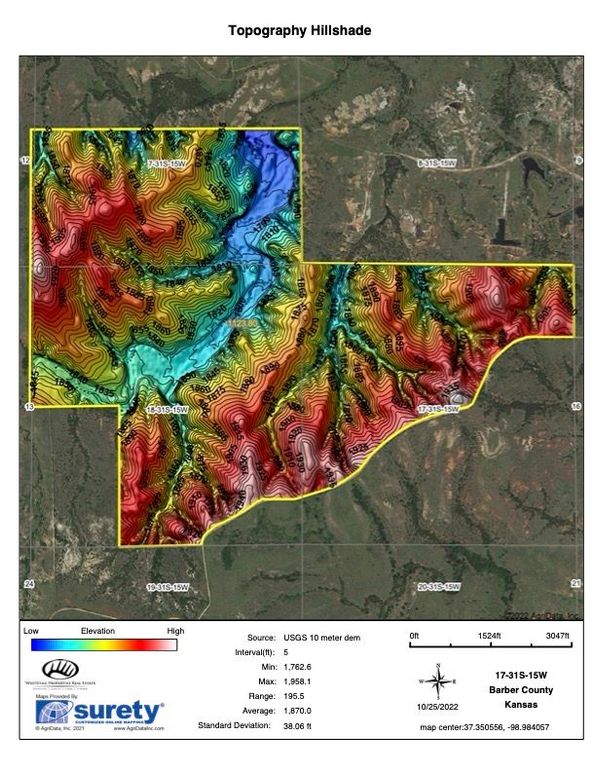 Barber Black 1121 Hillshade