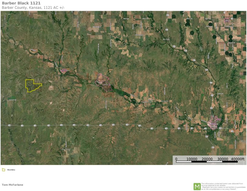 Barber Black 1121 Map