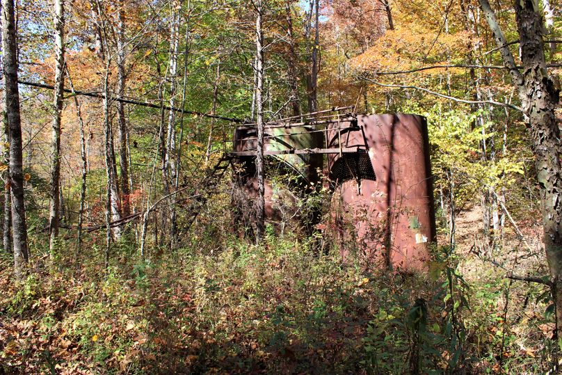 014 the old oil well tanks from many years past, no longer in use