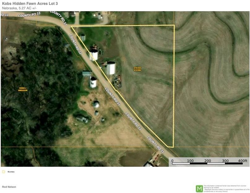 Kobs Hidden Fawn Acres map 1