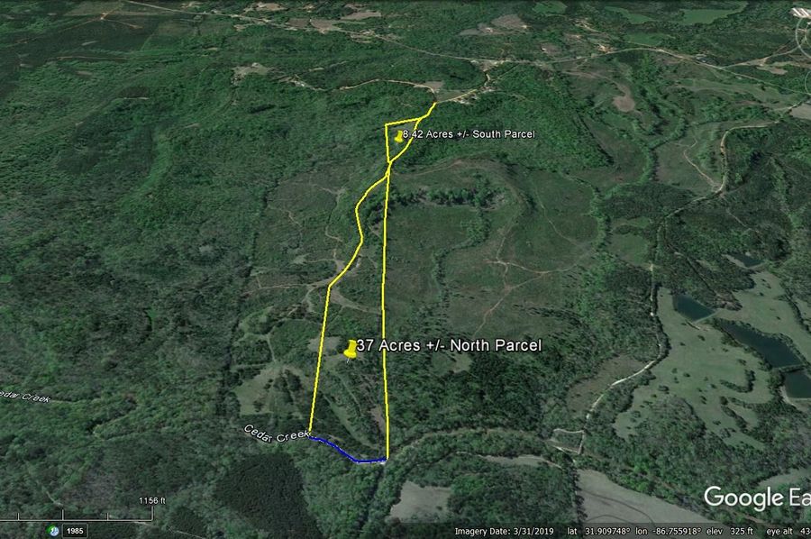 Aerial #4 Approx. 45.42 Acres Butler County, AL