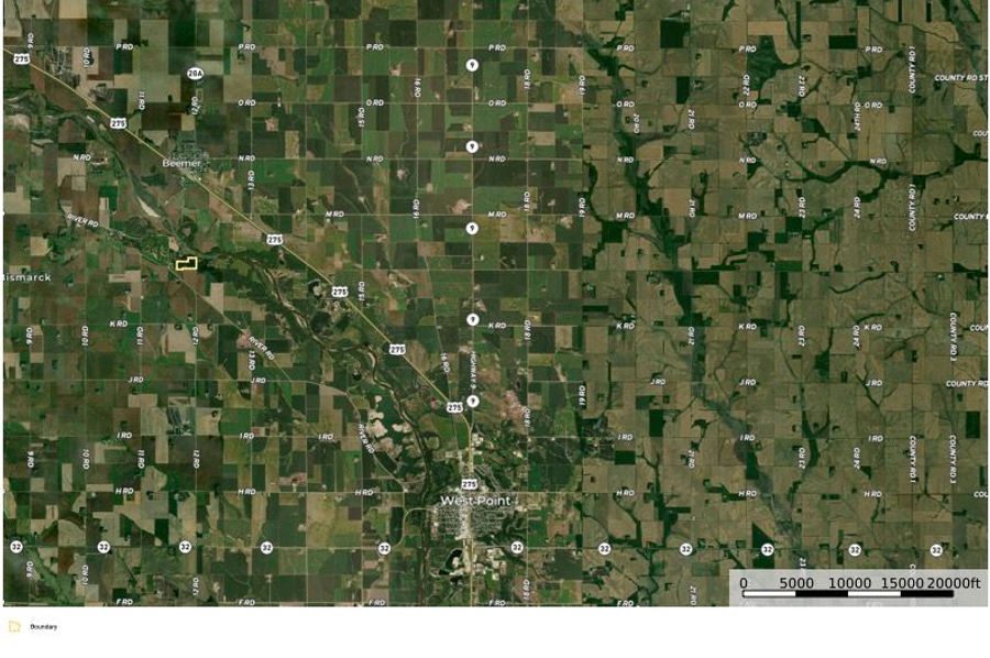 Cuming Co 35 Scherer Land Co Map 3