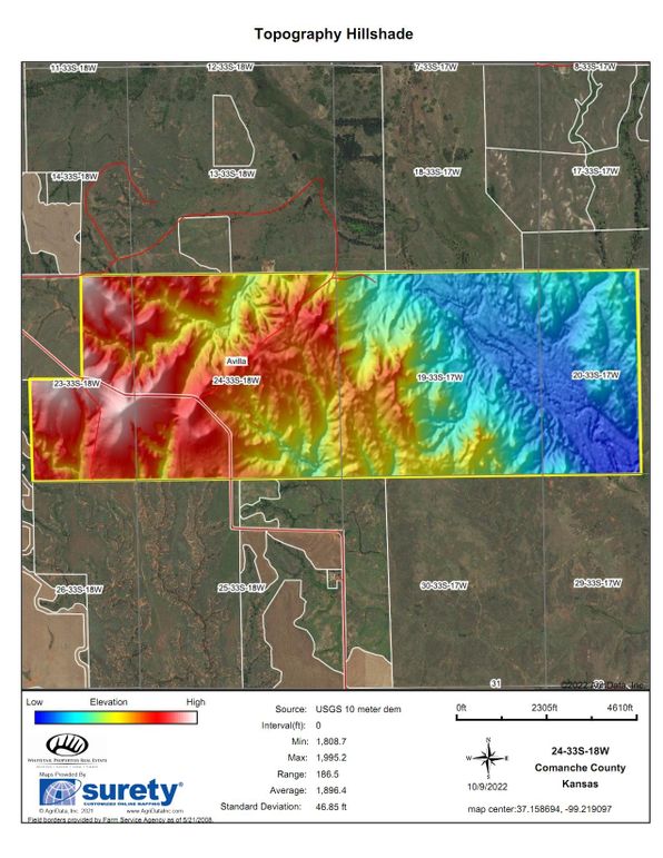 Comanche Clarke 1812 Topo 2