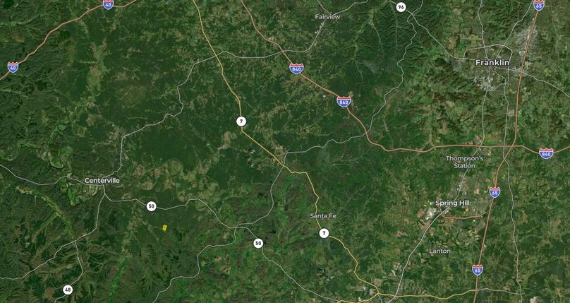 Hickman Co TN 32.7 Gaines_Proximity