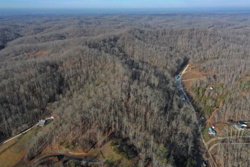002 aerial drone shot view from the southeast boundary looking northwest