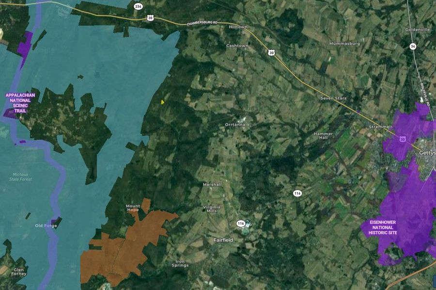 aerial 2.34 public lands