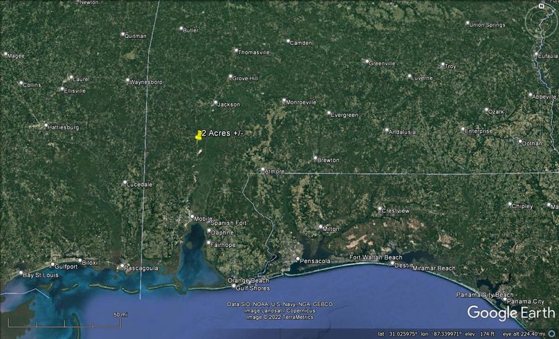 Aerial #8 Approx. 2 Acres Washington County, AL