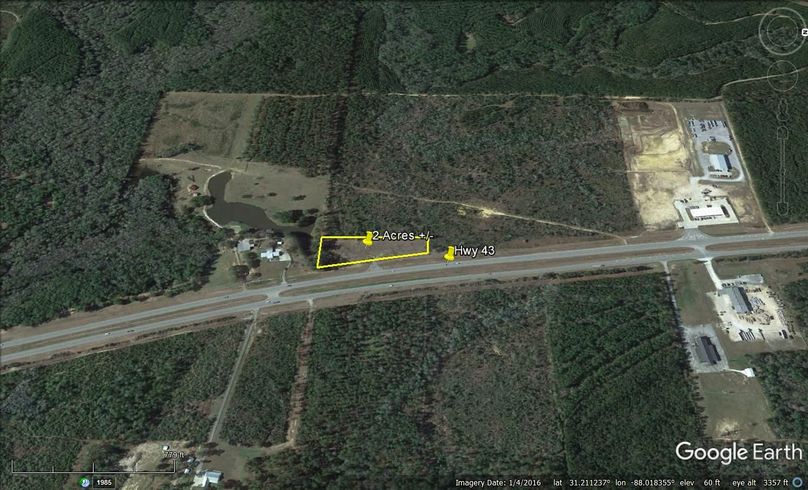 Aerial #5 Approx. 2 Acres Washington County, AL