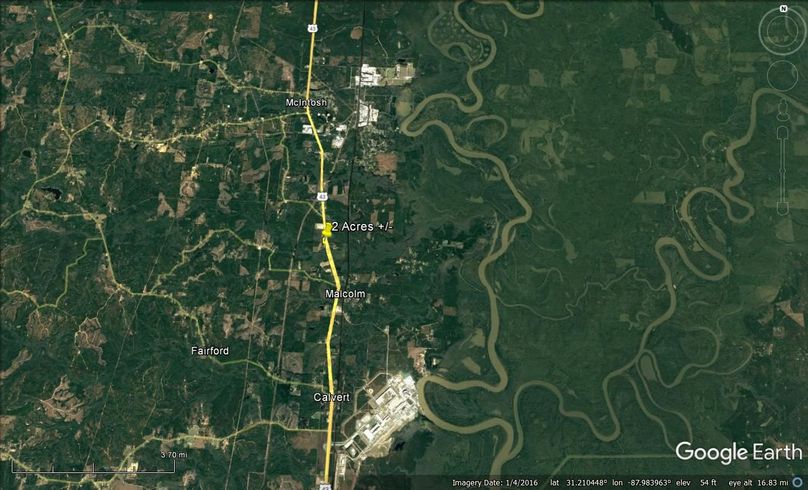 Aerial #6 Approx. 2 Acres Washington County, AL