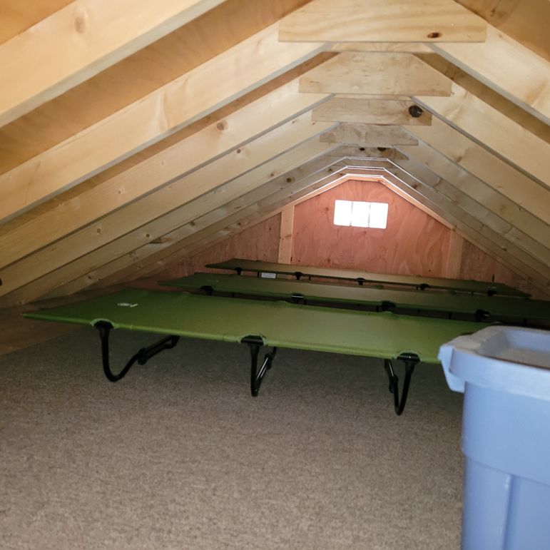 13 Loft sleeping area