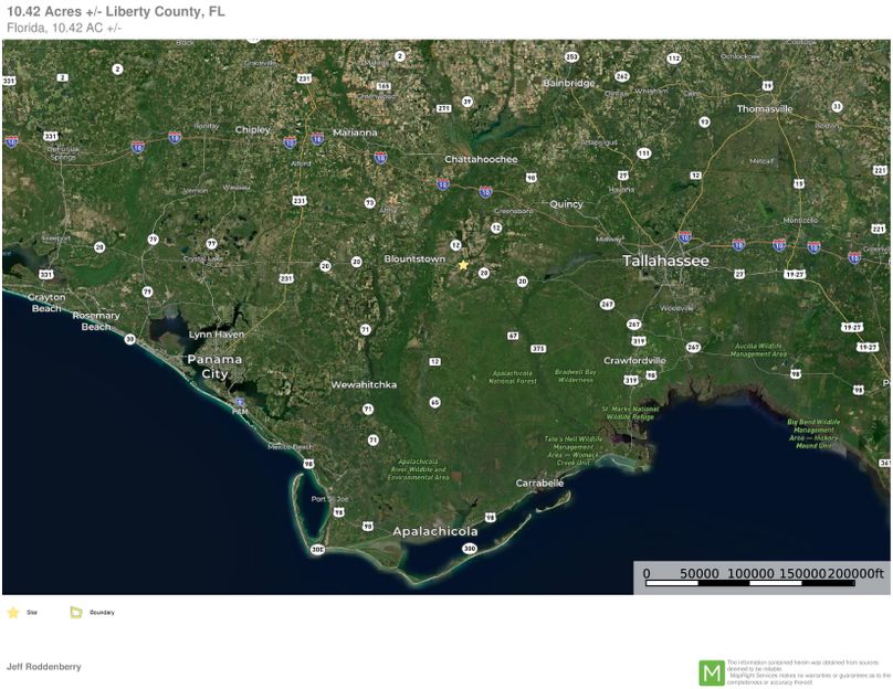 Extended Aearial #1 Approx 10.42 Acres Liberty County, FL-page-0