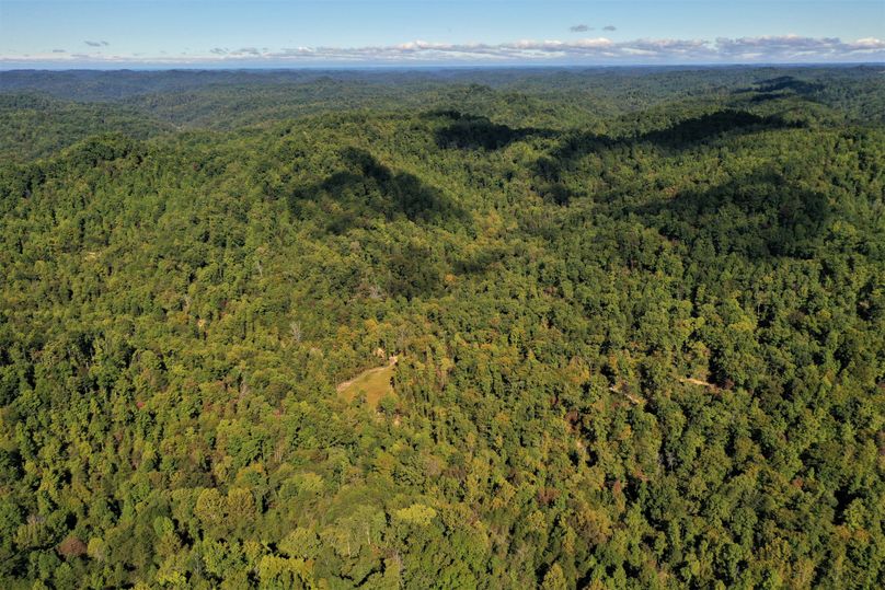 004 aerial drone shot from the southeast corner of the property