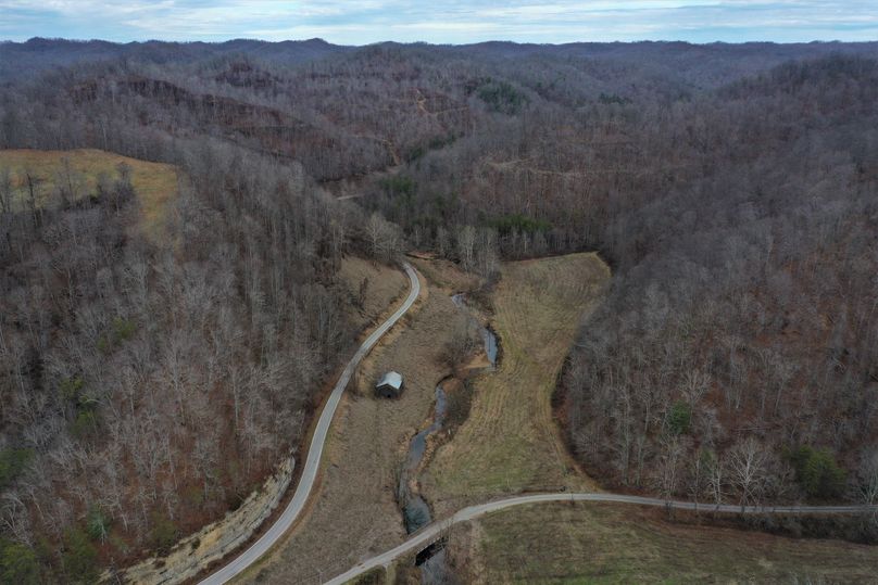 003 aerial drone shot from the south boundary looking north