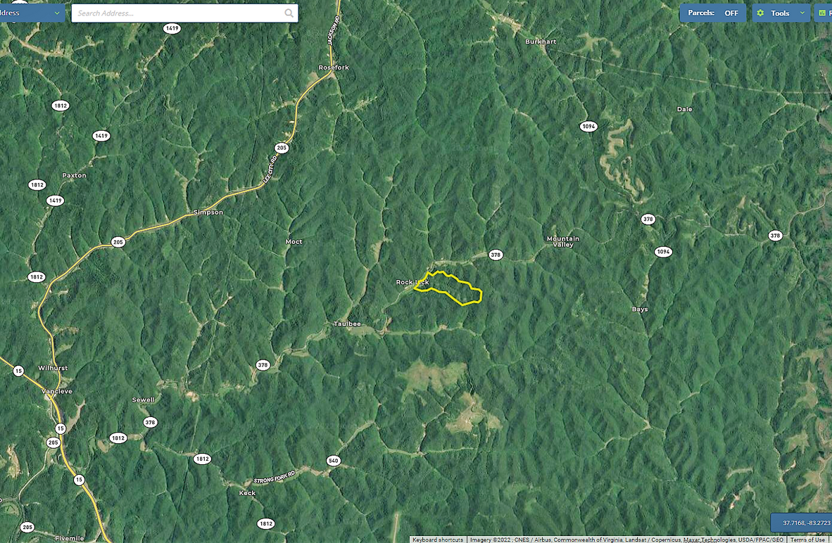 031 Breathitt 171 Mapright aerial zoomed out