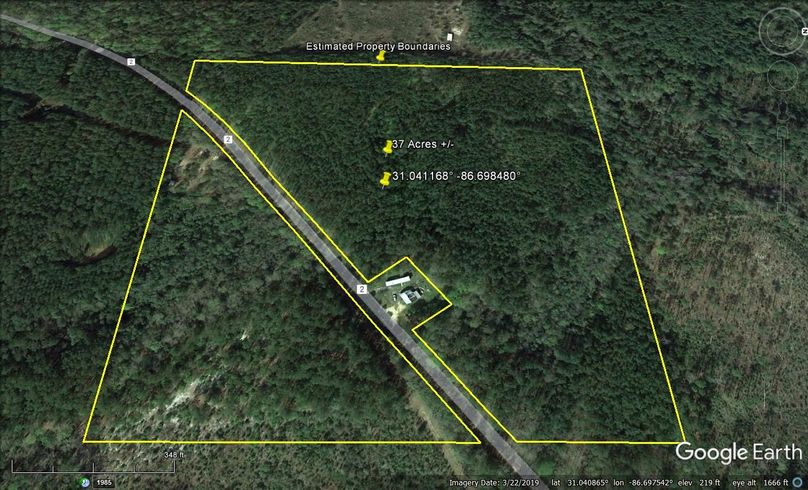 Aerial #5 Approx. 37 Acres Covington County, AL