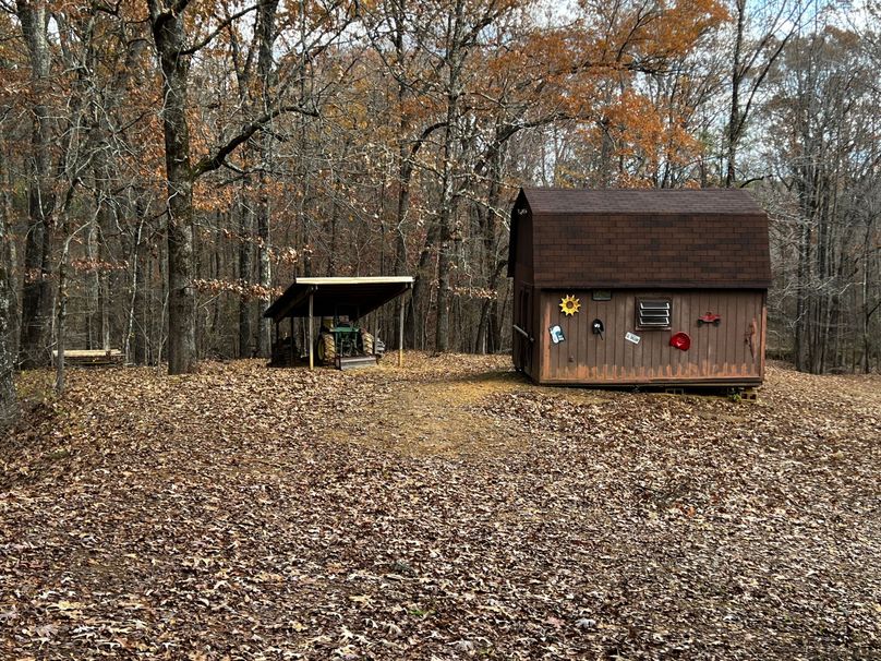 (30)Storage Building and Overhang