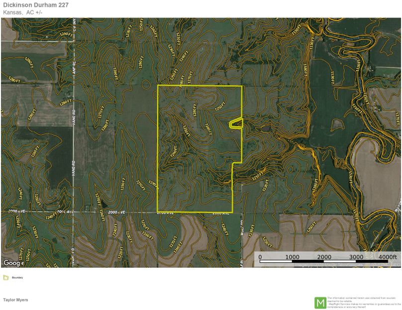 Dickinson Durham Topo 1