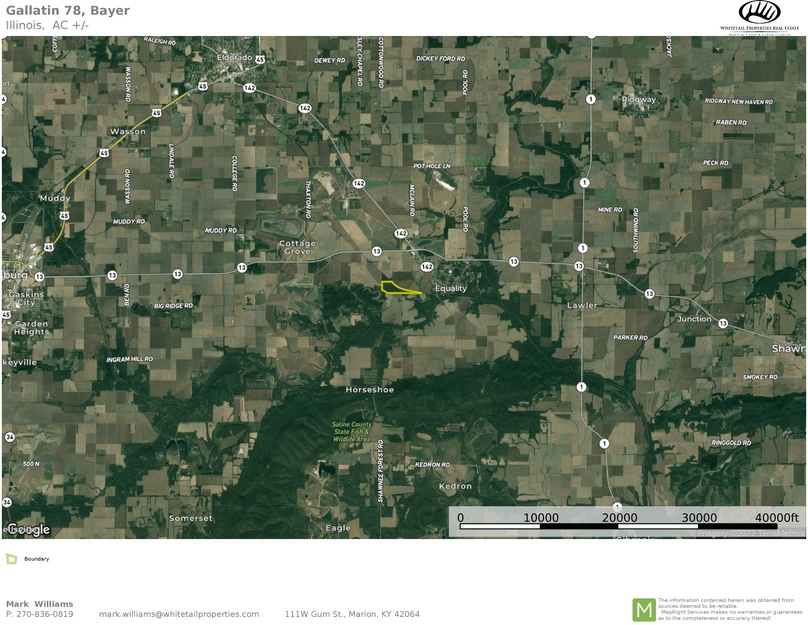 Gallatin co. IL 78 airplane