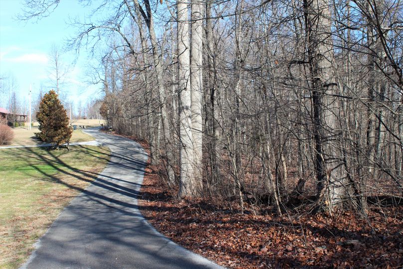 027 the blacktop county road leading along the north boundary